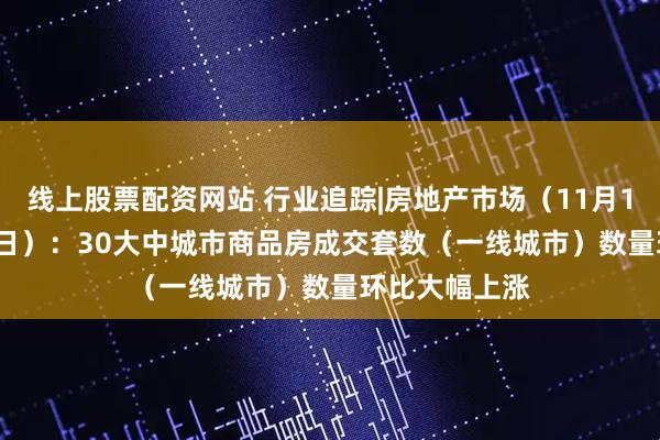 线上股票配资网站 行业追踪|房地产市场（11月19日-11月25日）：30大中城市商品房成交套数（一线城市）数量环比大幅上涨